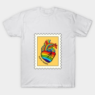 Rainbow heart T-Shirt